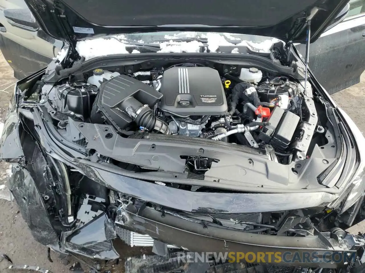 11 fotografías del automóvil dañado 1G6DU5RKXS0113984 CADILLAC CT5 2025