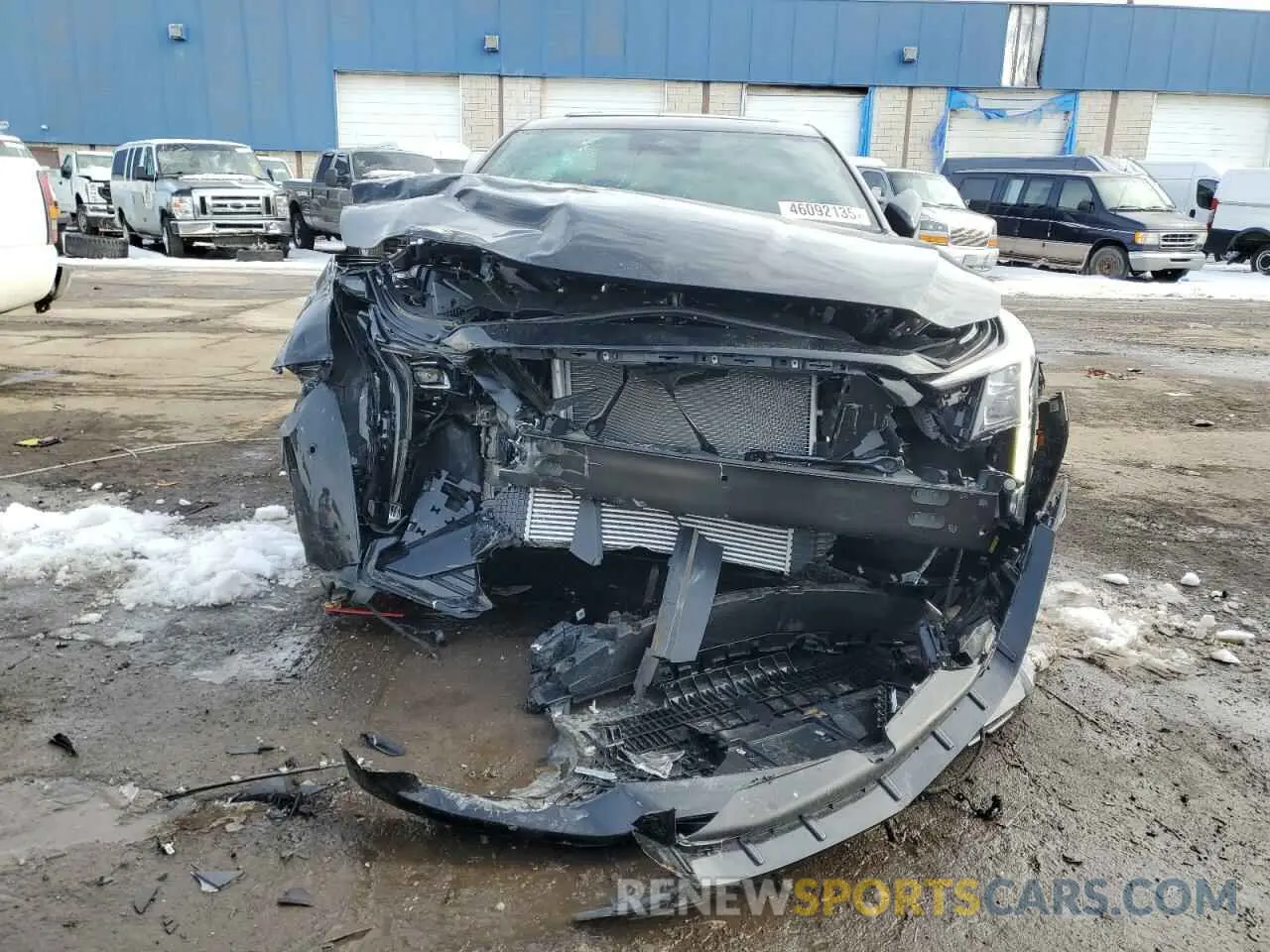 5 fotografías del automóvil dañado 1G6DU5RKXS0113984 CADILLAC CT5 2025