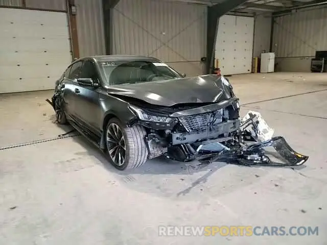 13 fotografías del automóvil dañado 1G6DY5R65P0810719 CADILLAC CT5-V BLAC 2023