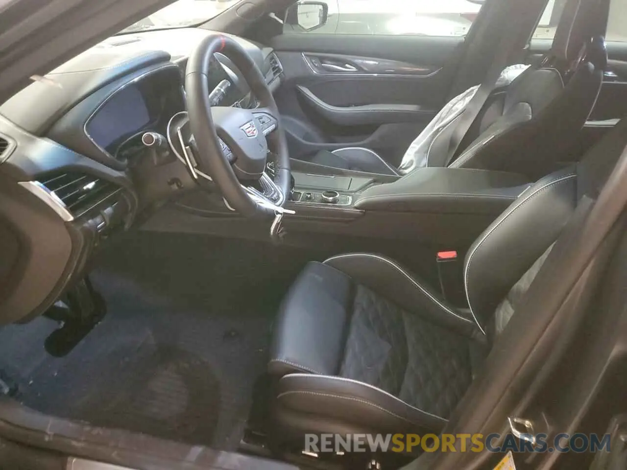 7 fotografías del automóvil dañado 1G6DY5R65P0810719 CADILLAC CT5-V BLAC 2023