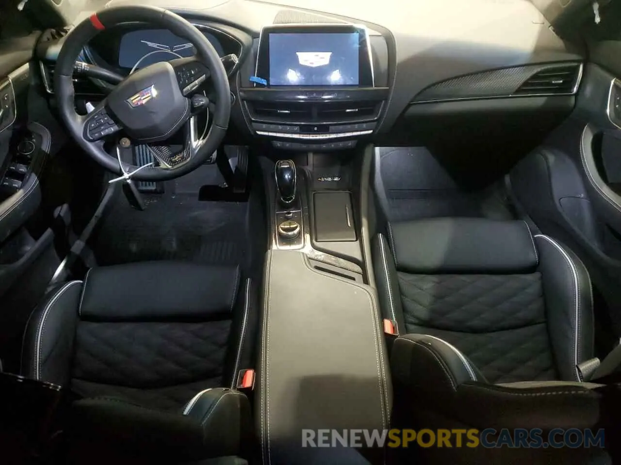8 fotografías del automóvil dañado 1G6DY5R65P0810719 CADILLAC CT5-V BLAC 2023