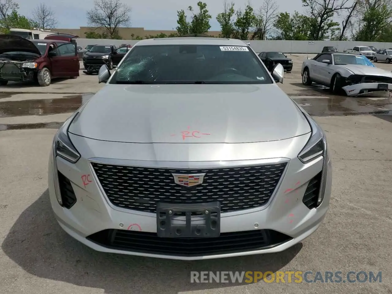 5 fotografías del automóvil dañado 1G6KB5RS3KU134701 CADILLAC CT6 2019
