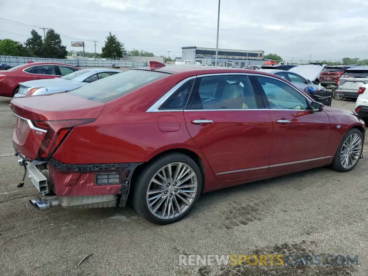 3 fotografías del automóvil dañado 1G6KD5RS2KU132089 CADILLAC CT6 2019