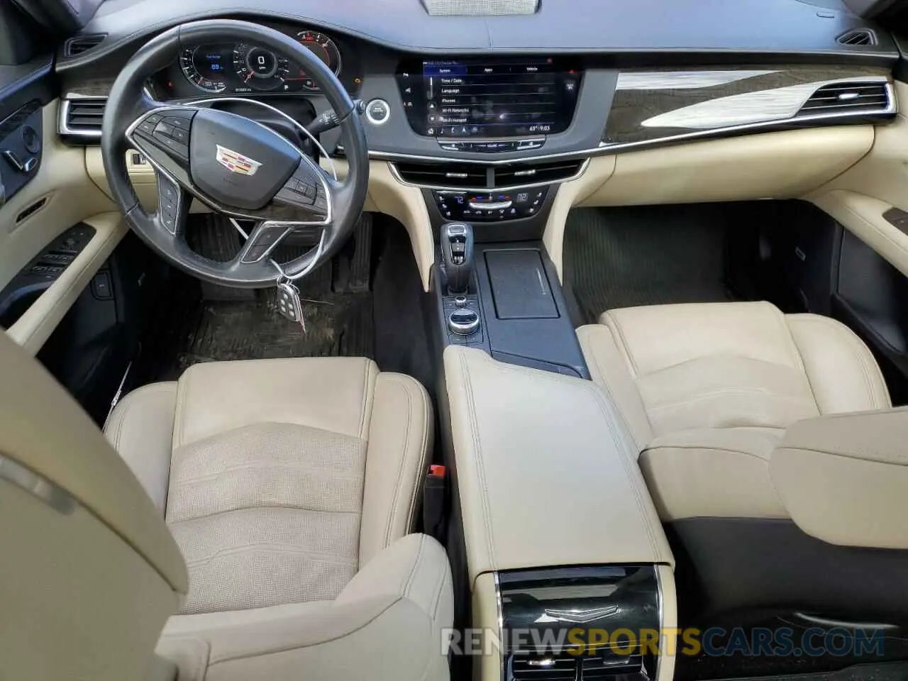 8 fotografías del automóvil dañado 1G6KD5RS2KU132089 CADILLAC CT6 2019