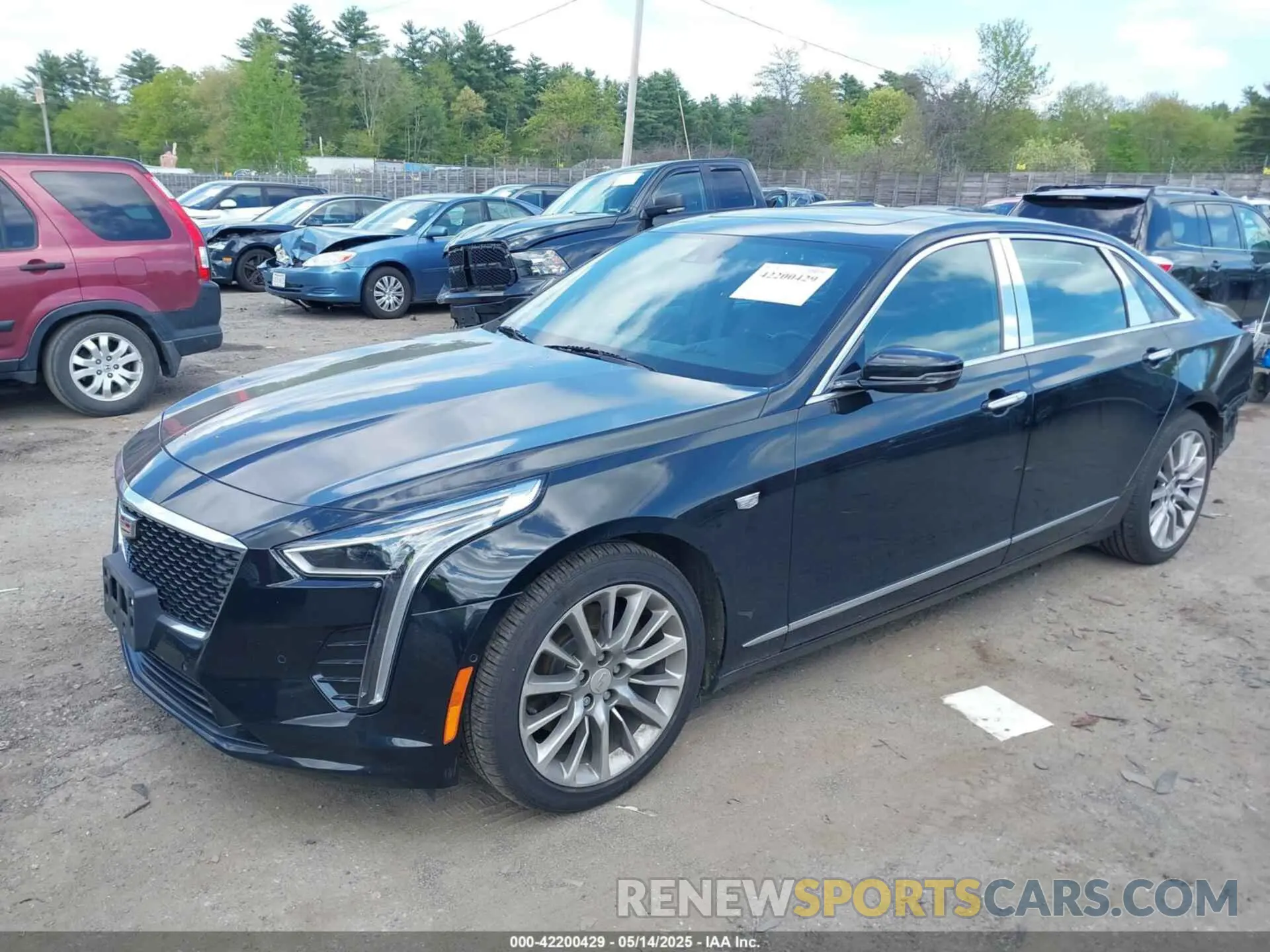 2 fotografías del automóvil dañado 1G6KD5RS3KU123885 CADILLAC CT6 2019