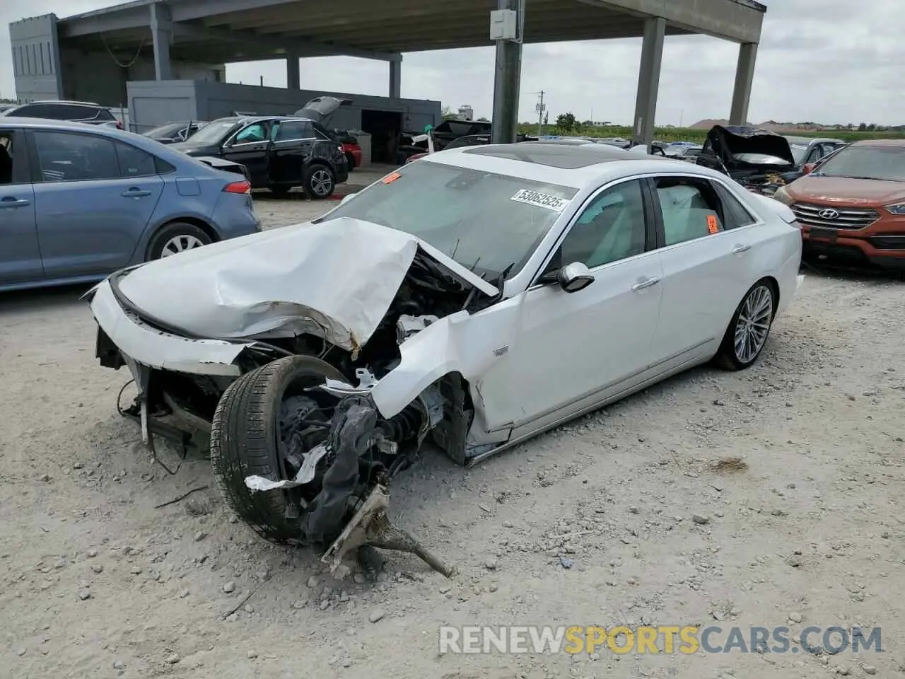 1 fotografías del automóvil dañado 1G6KD5RS8KU138298 CADILLAC CT6 2019