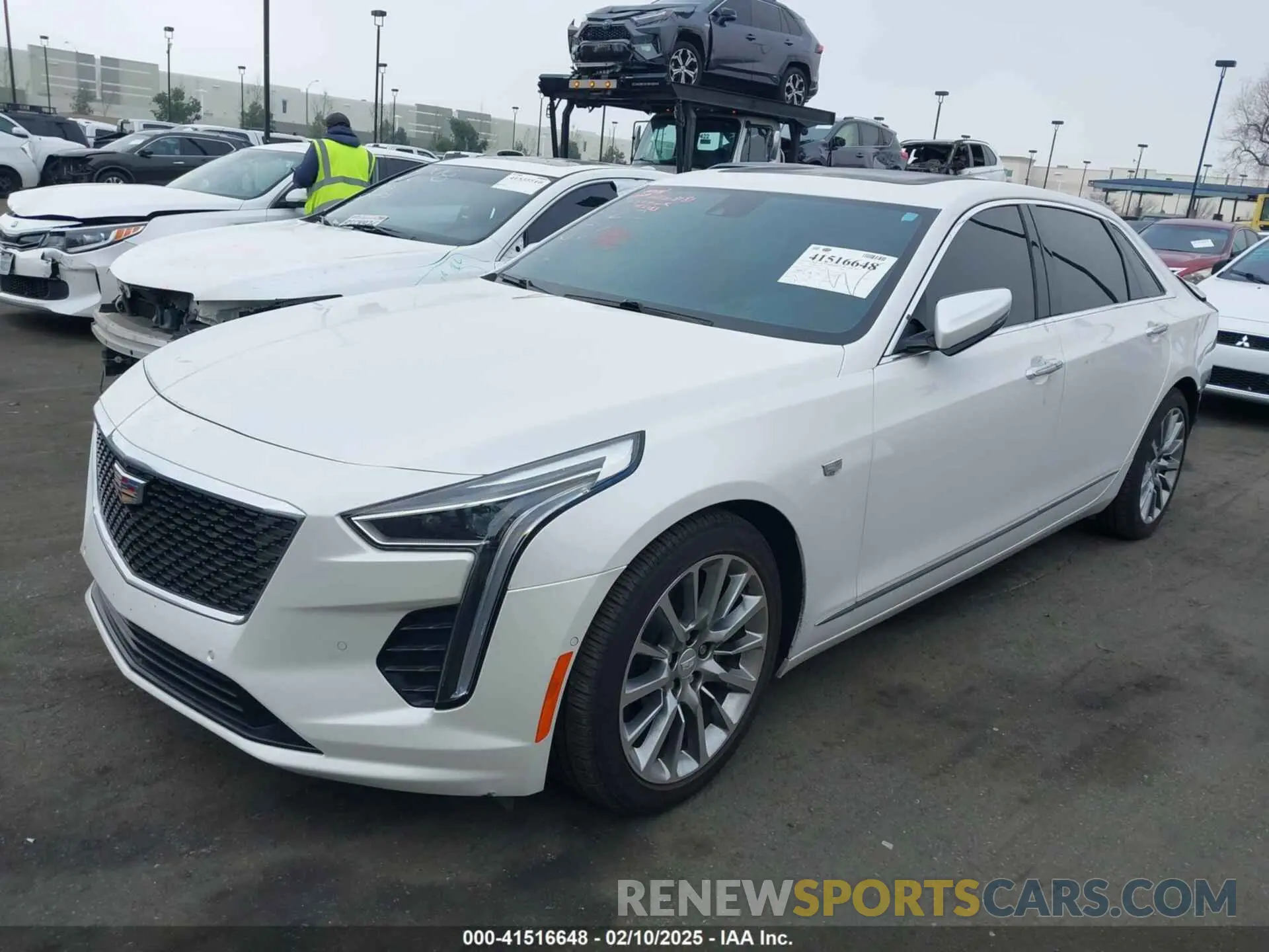 2 fotografías del automóvil dañado 1G6KD5RS9KU133868 CADILLAC CT6 2019
