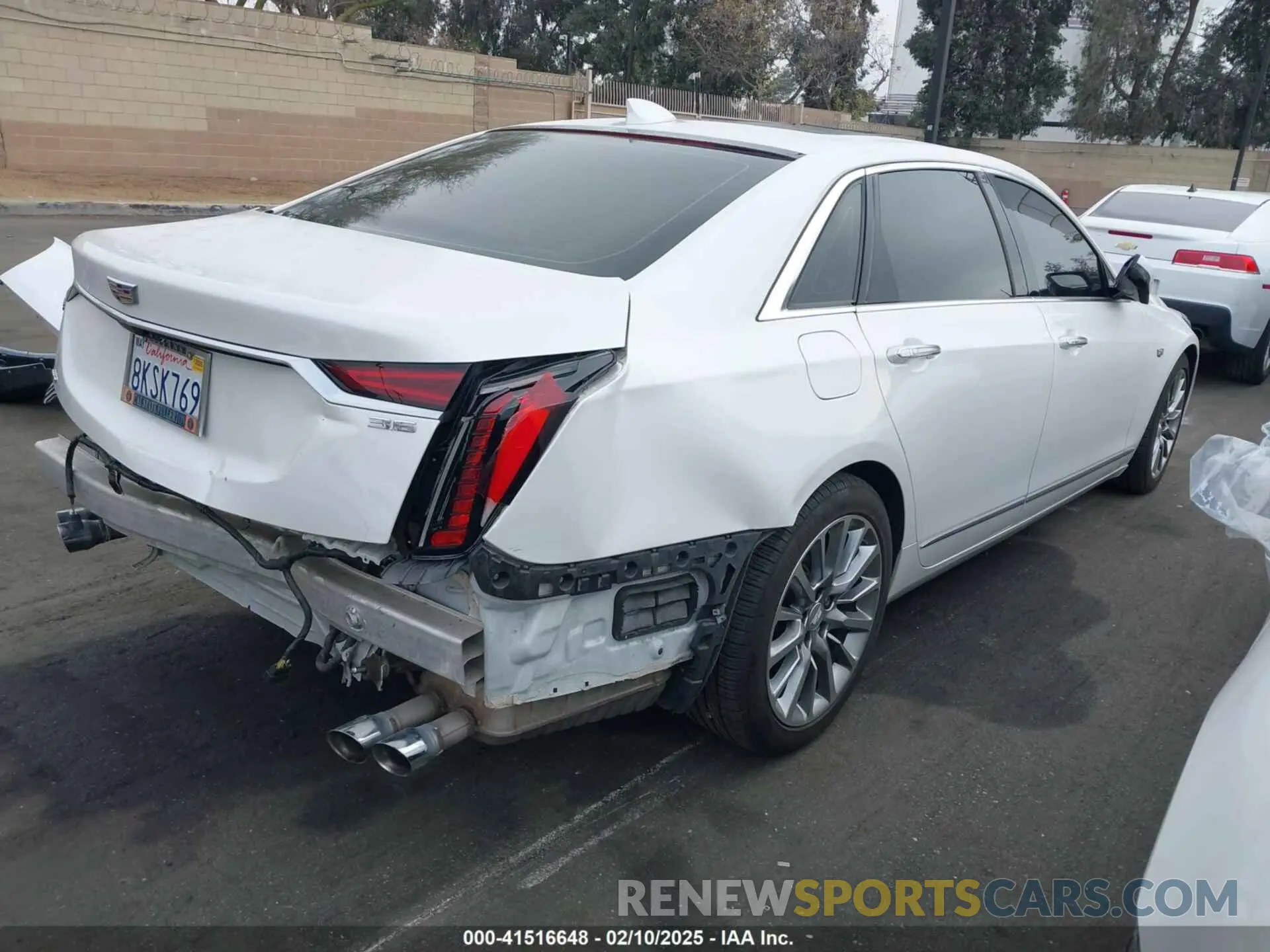4 fotografías del automóvil dañado 1G6KD5RS9KU133868 CADILLAC CT6 2019