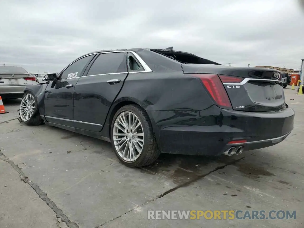 2 fotografías del automóvil dañado 1G6KE5RS9KU141935 CADILLAC CT6 2019