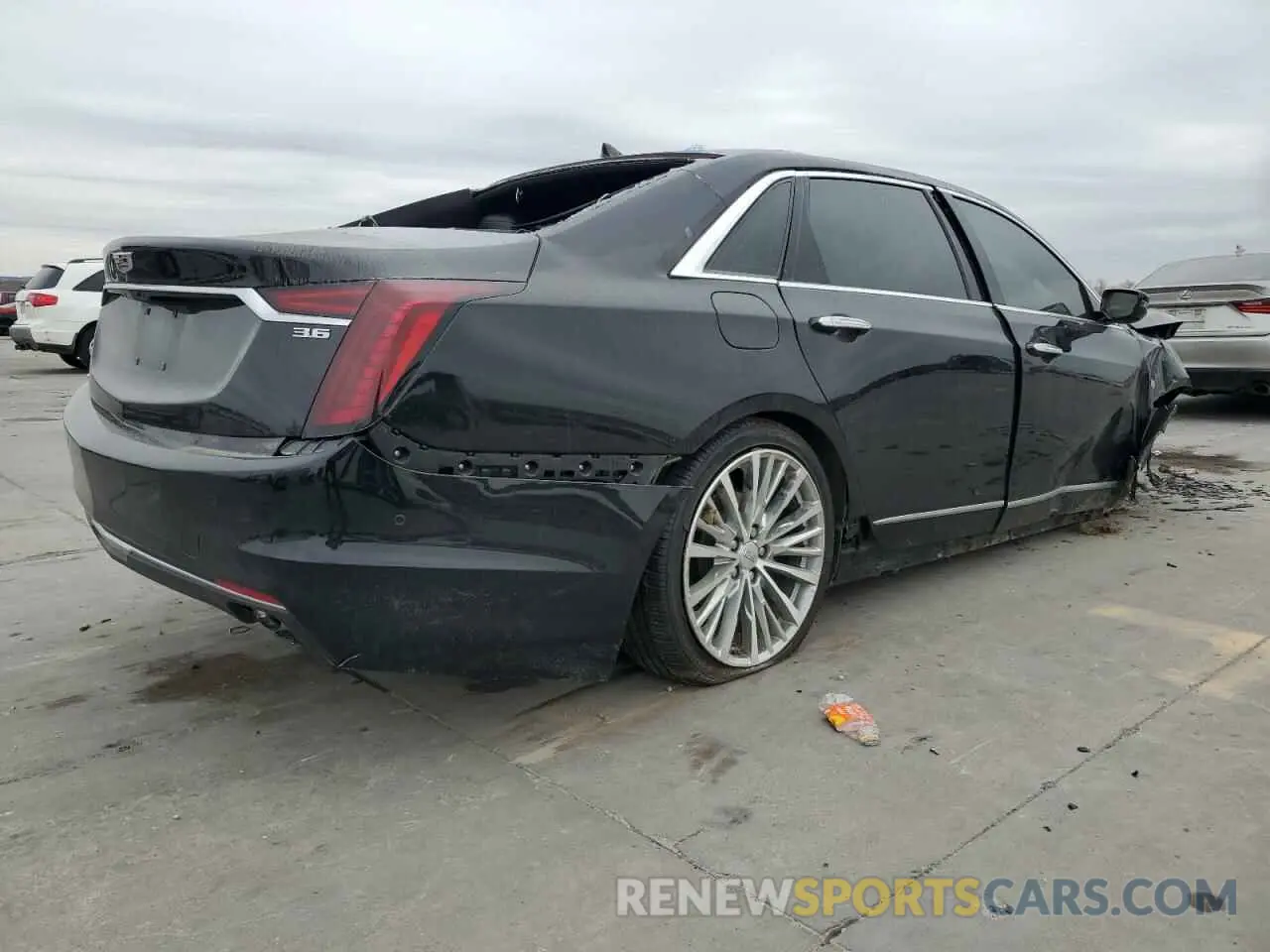 3 fotografías del automóvil dañado 1G6KE5RS9KU141935 CADILLAC CT6 2019
