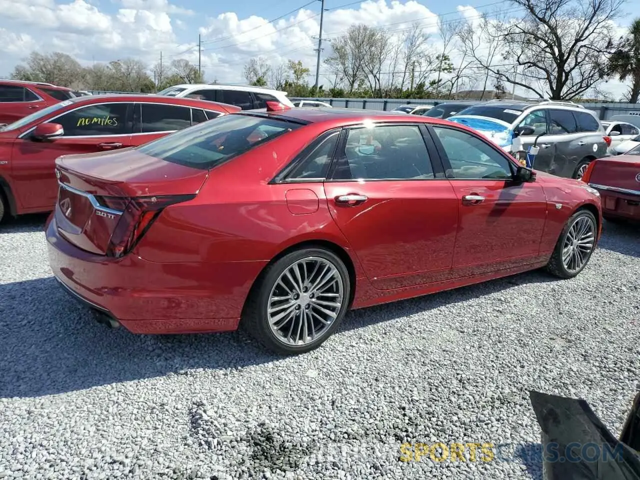 3 fotografías del automóvil dañado 1G6KN5R6XKU144961 CADILLAC CT6 2019