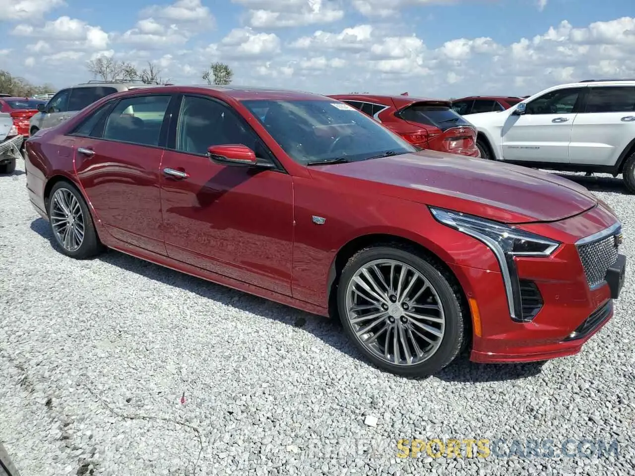 4 fotografías del automóvil dañado 1G6KN5R6XKU144961 CADILLAC CT6 2019