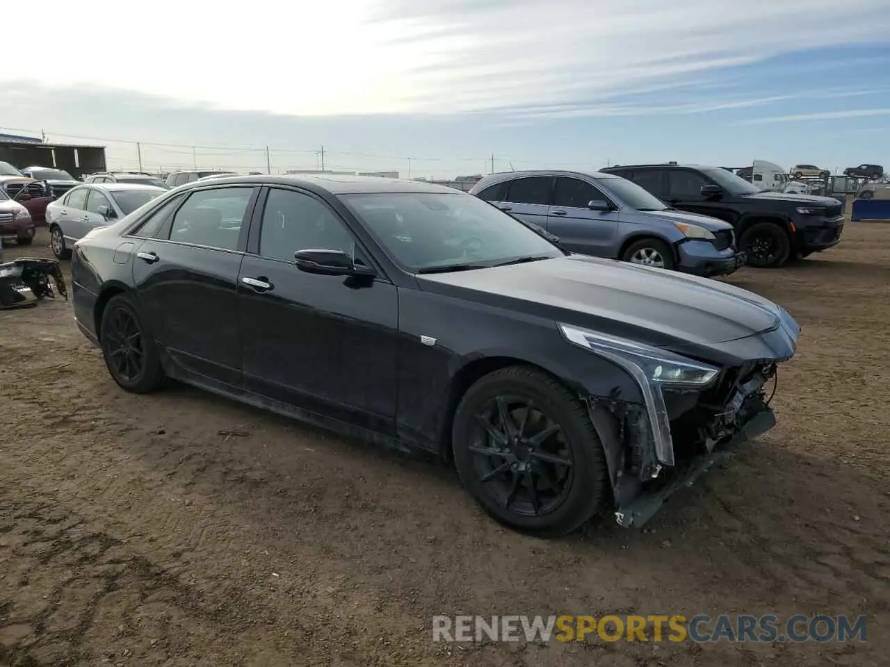 4 fotografías del automóvil dañado 1G6KP5R64KU127826 CADILLAC CT6 2019