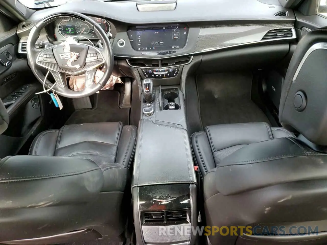 8 fotografías del automóvil dañado 1G6KP5R64KU127826 CADILLAC CT6 2019