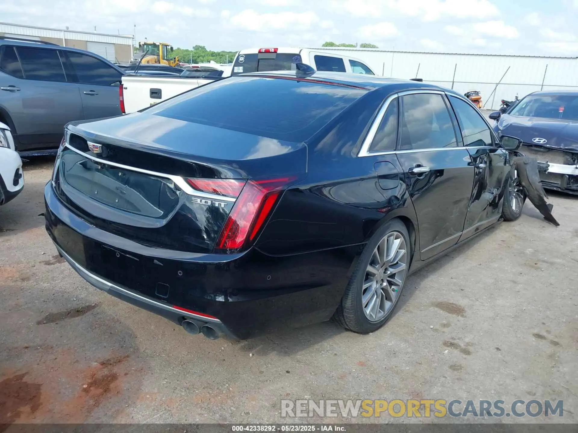 4 fotografías del automóvil dañado 1G6KT5R67KU129517 CADILLAC CT6 2019