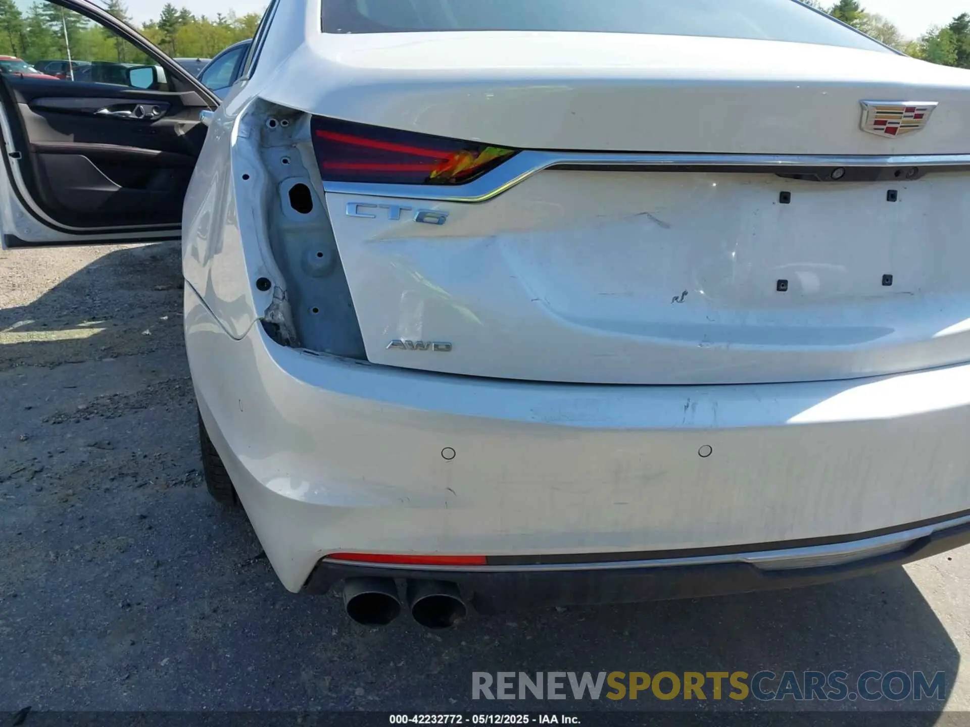 6 fotografías del automóvil dañado 1G6KE5RS0LU100269 CADILLAC CT6 2020