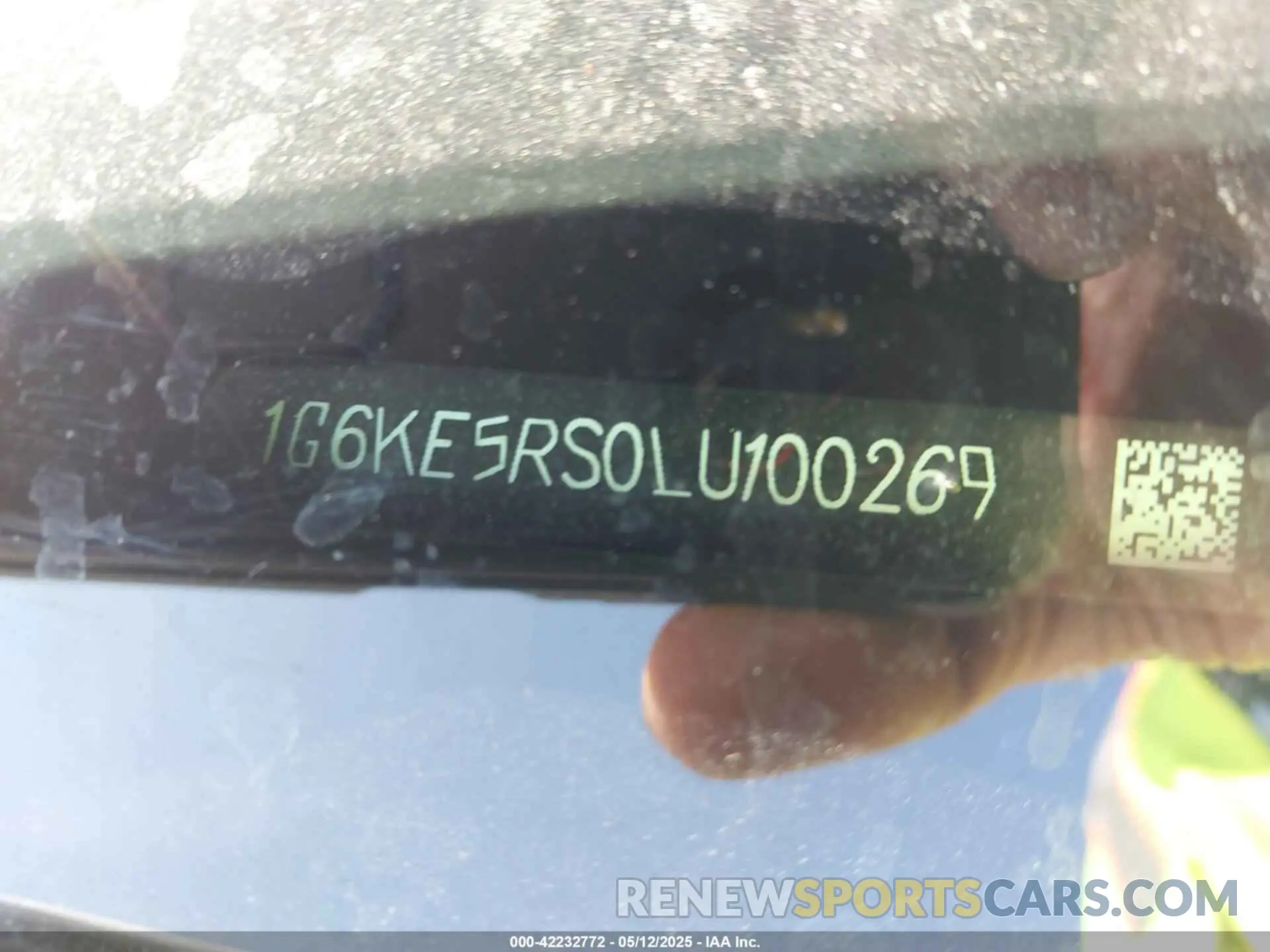 9 fotografías del automóvil dañado 1G6KE5RS0LU100269 CADILLAC CT6 2020