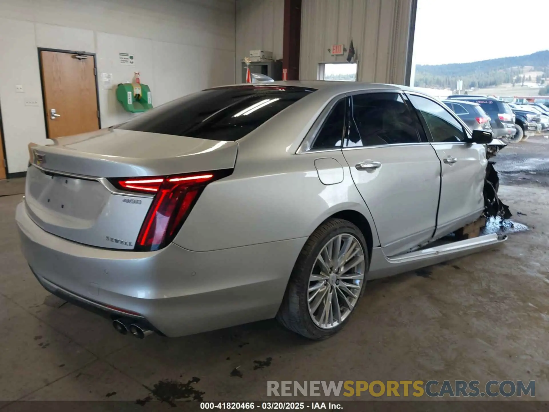 4 fotografías del automóvil dañado 1G6KE5RS8LU109995 CADILLAC CT6 2020