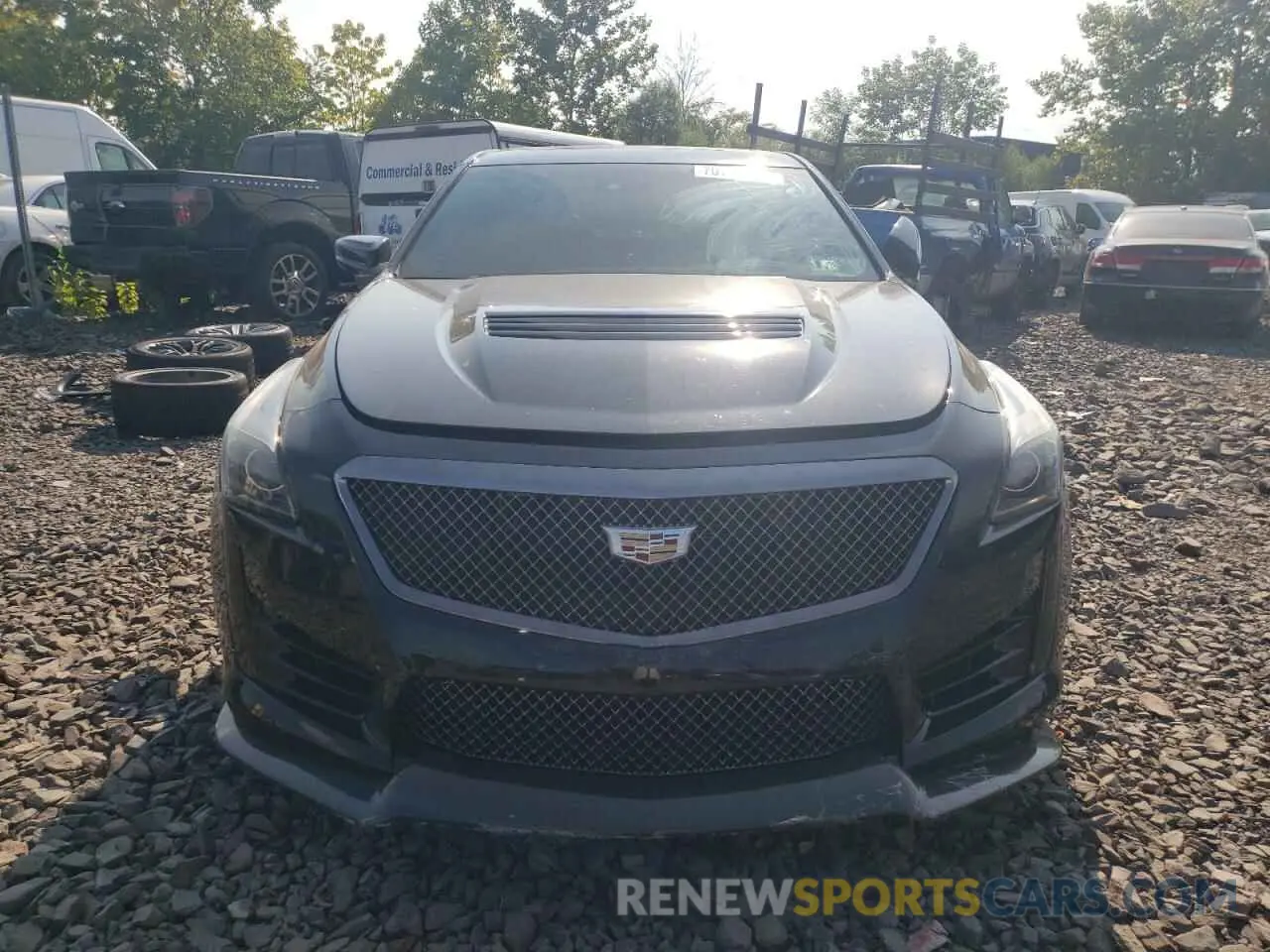 5 fotografías del automóvil dañado 1G6A15S69K0132860 CADILLAC CTS 2019