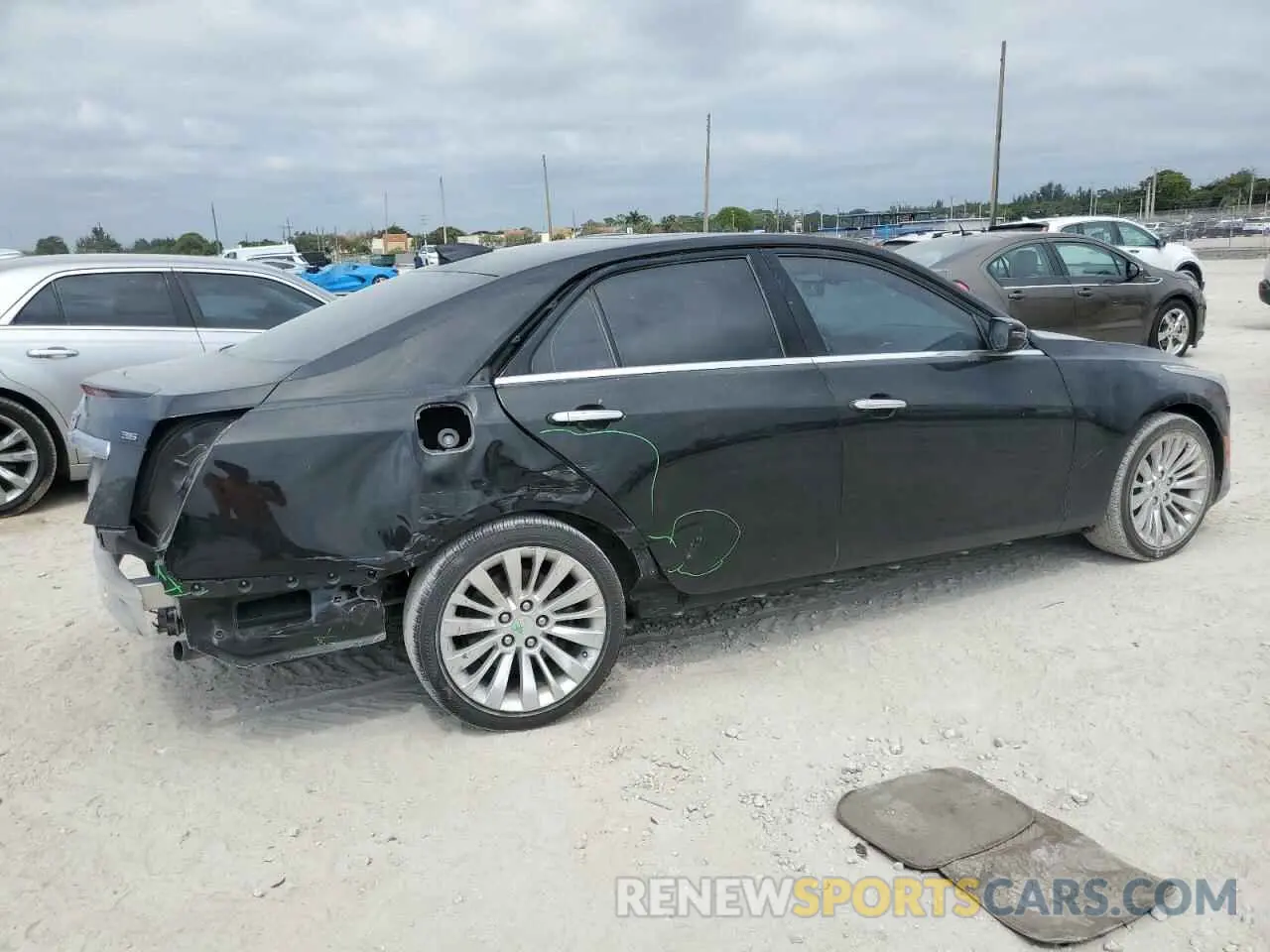 3 fotografías del automóvil dañado 1G6AR5SS0K0136706 CADILLAC CTS 2019
