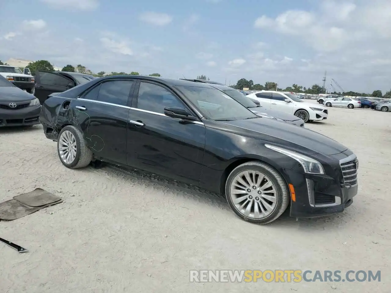 4 fotografías del automóvil dañado 1G6AR5SS0K0136706 CADILLAC CTS 2019