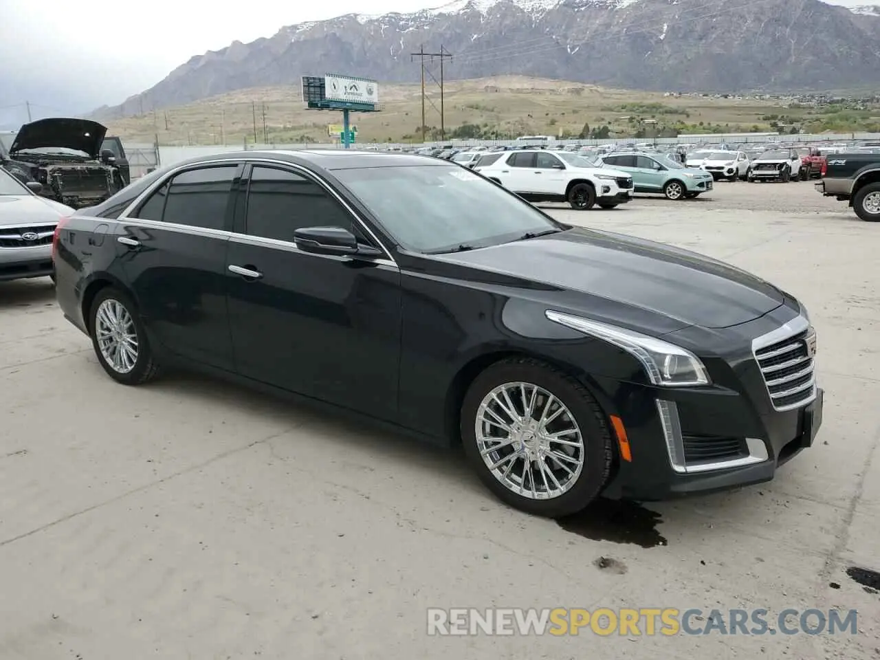 4 fotografías del automóvil dañado 1G6AR5SS3K0100508 CADILLAC CTS 2019