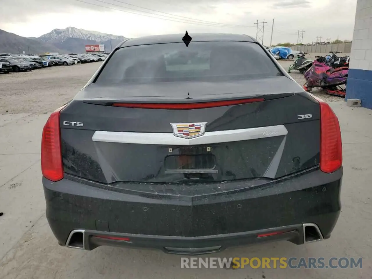 6 fotografías del automóvil dañado 1G6AR5SS3K0100508 CADILLAC CTS 2019