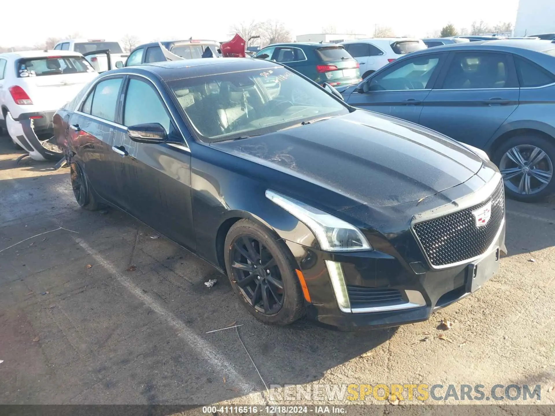 1 fotografías del automóvil dañado 1G6AR5SS5K0131355 CADILLAC CTS 2019
