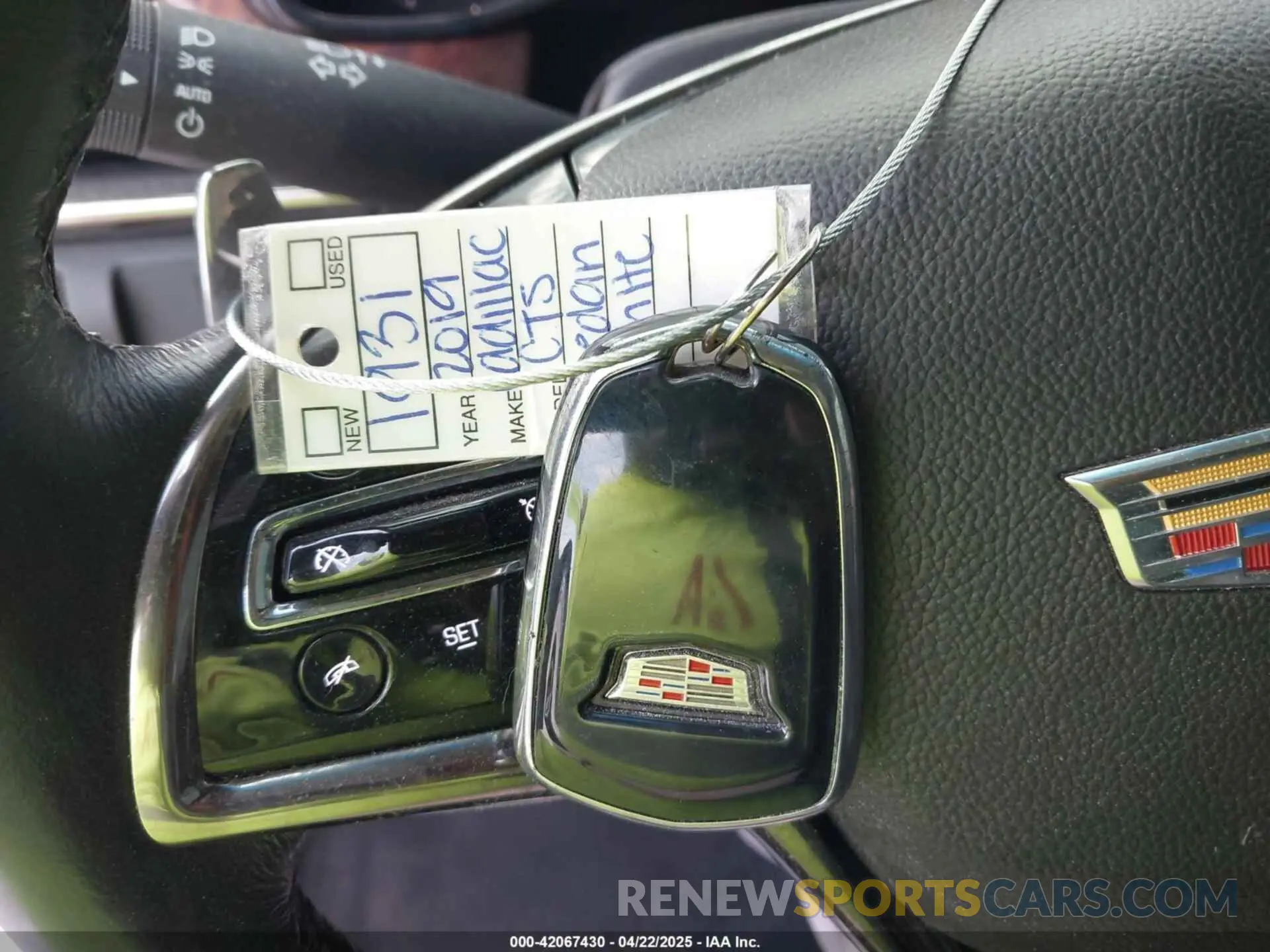 11 fotografías del automóvil dañado 1G6AR5SS7K0100804 CADILLAC CTS 2019