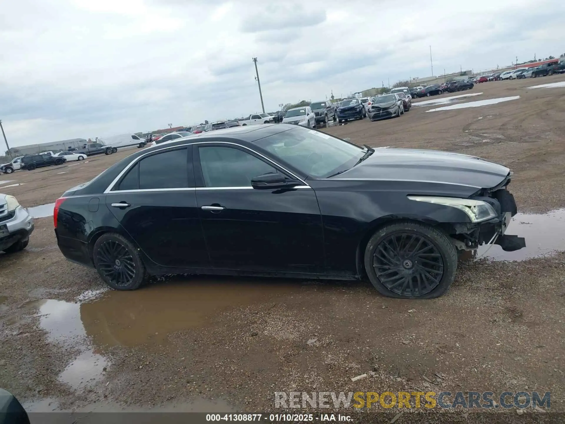 14 fotografías del automóvil dañado 1G6AR5SS9K0100254 CADILLAC CTS 2019