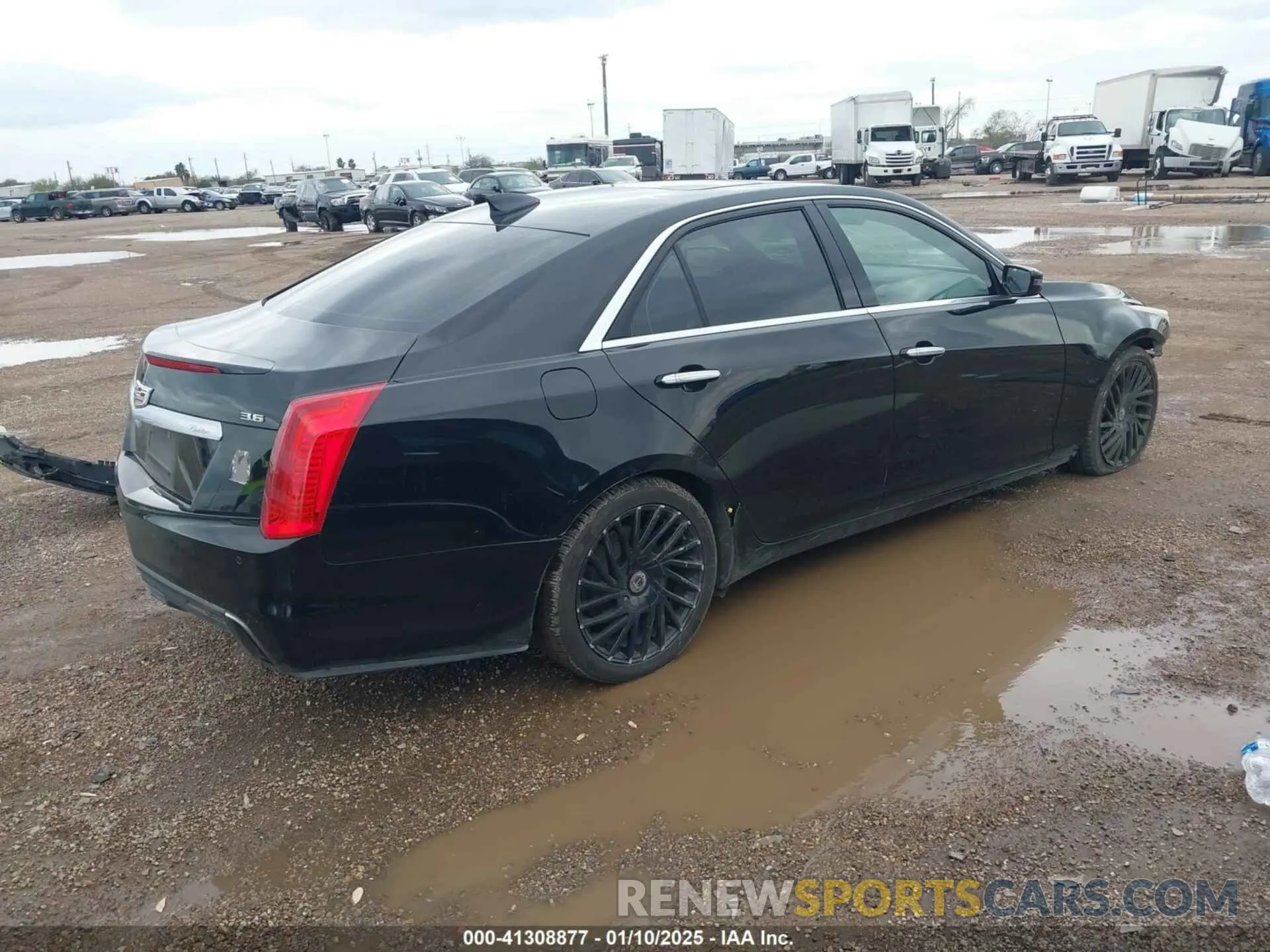 4 fotografías del automóvil dañado 1G6AR5SS9K0100254 CADILLAC CTS 2019