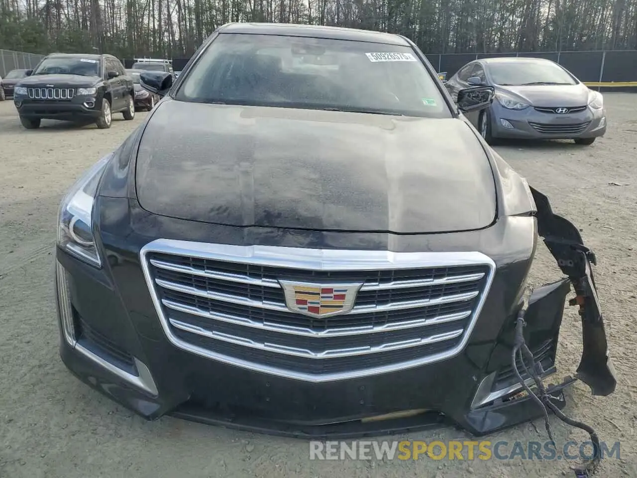 5 fotografías del automóvil dañado 1G6AR5SS9K0132380 CADILLAC CTS 2019