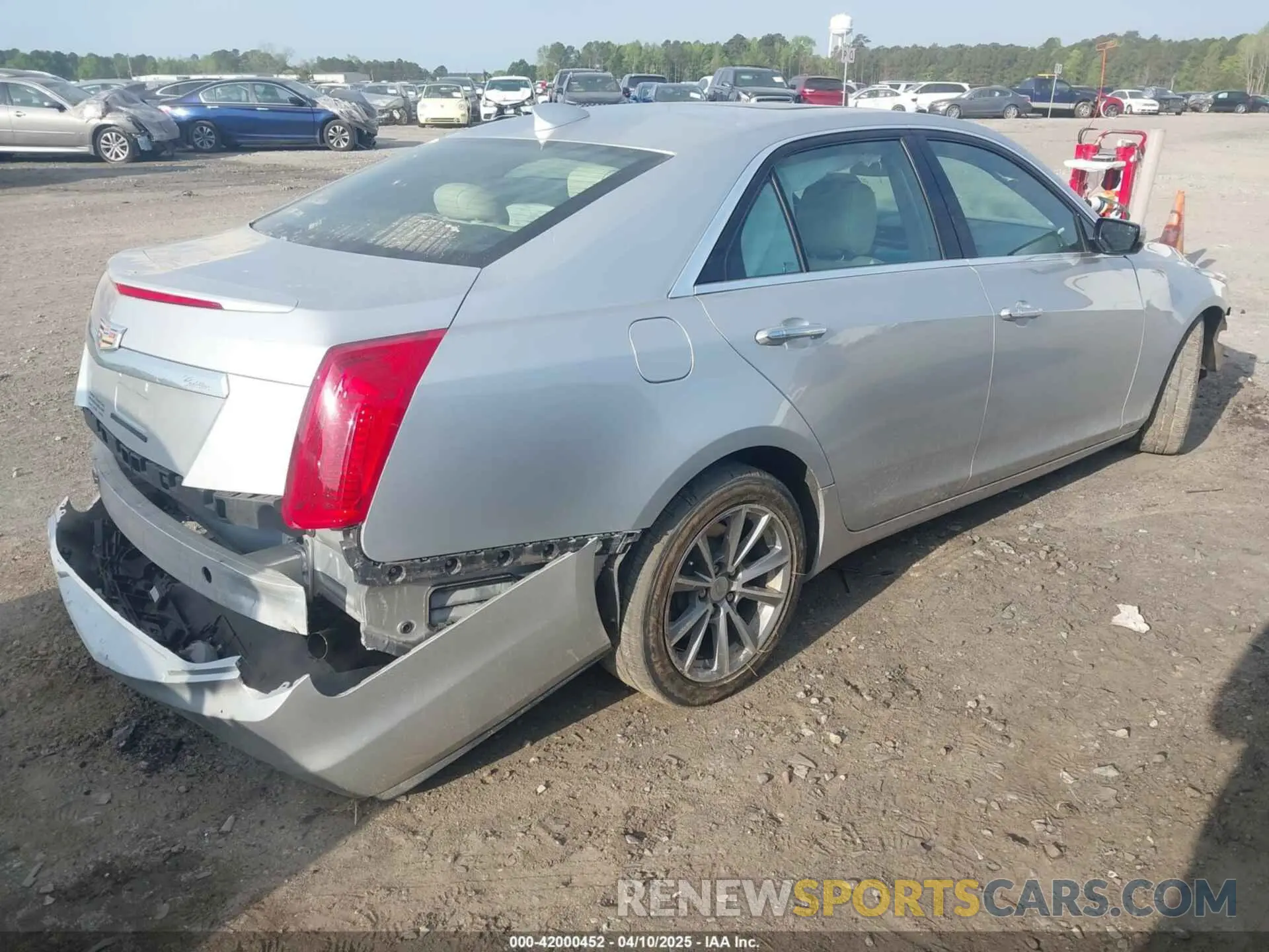 4 fotografías del automóvil dañado 1G6AR5SSXK0101168 CADILLAC CTS 2019