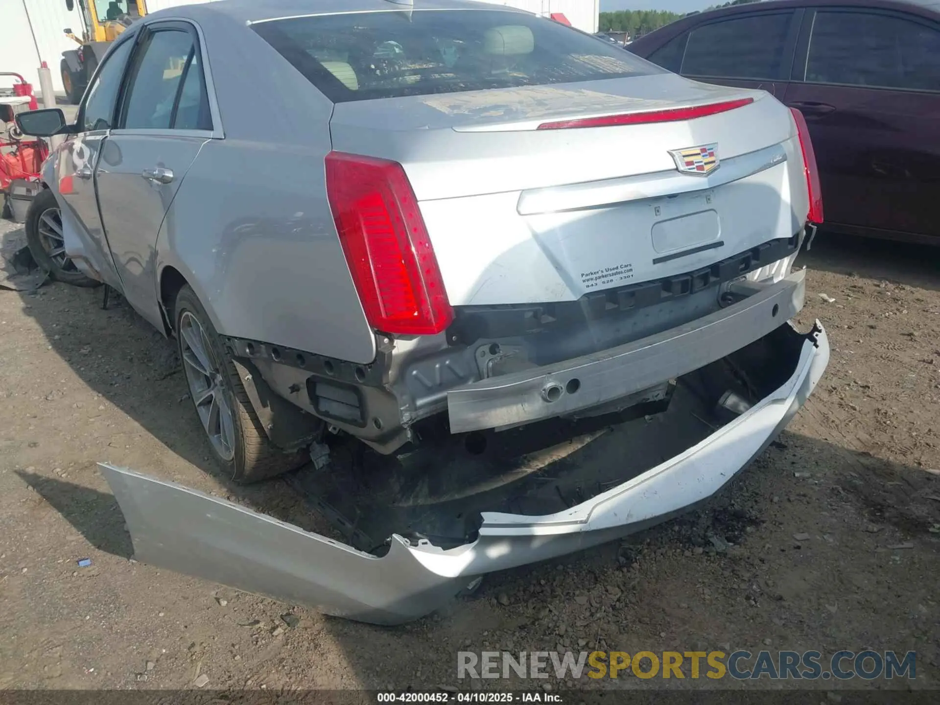 6 fotografías del automóvil dañado 1G6AR5SSXK0101168 CADILLAC CTS 2019