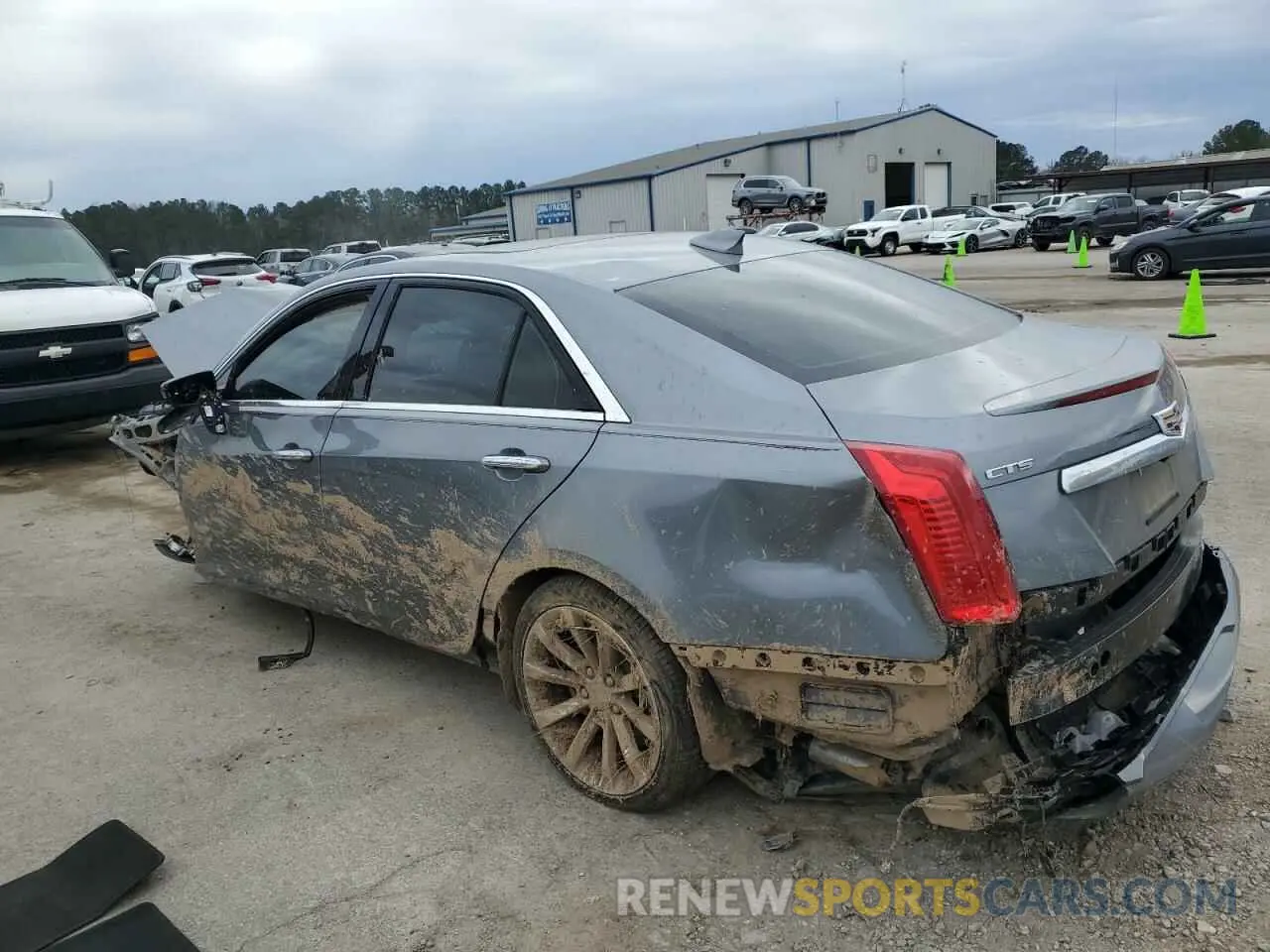 2 fotografías del automóvil dañado 1G6AR5SSXK0126846 CADILLAC CTS 2019