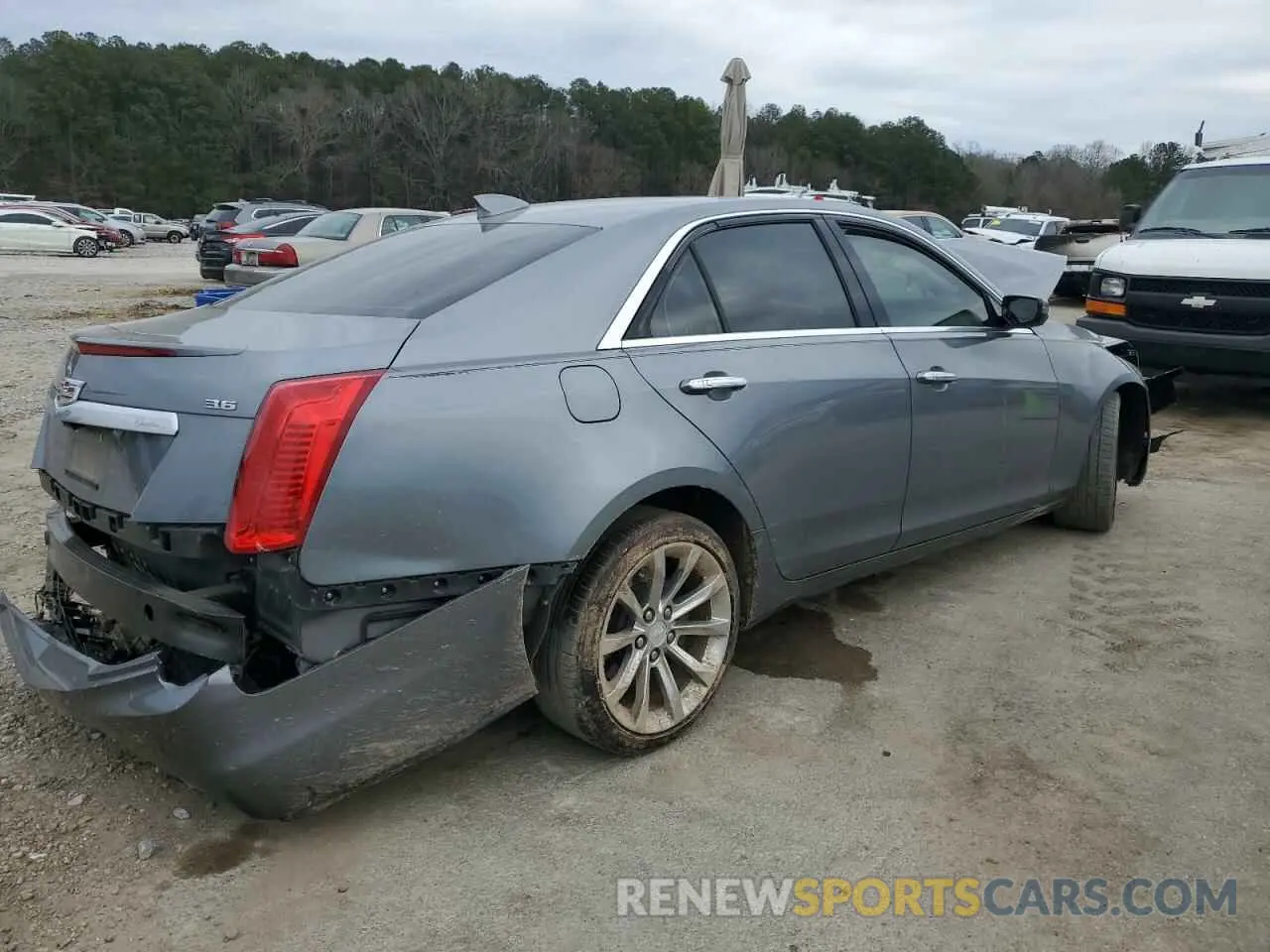 3 fotografías del automóvil dañado 1G6AR5SSXK0126846 CADILLAC CTS 2019