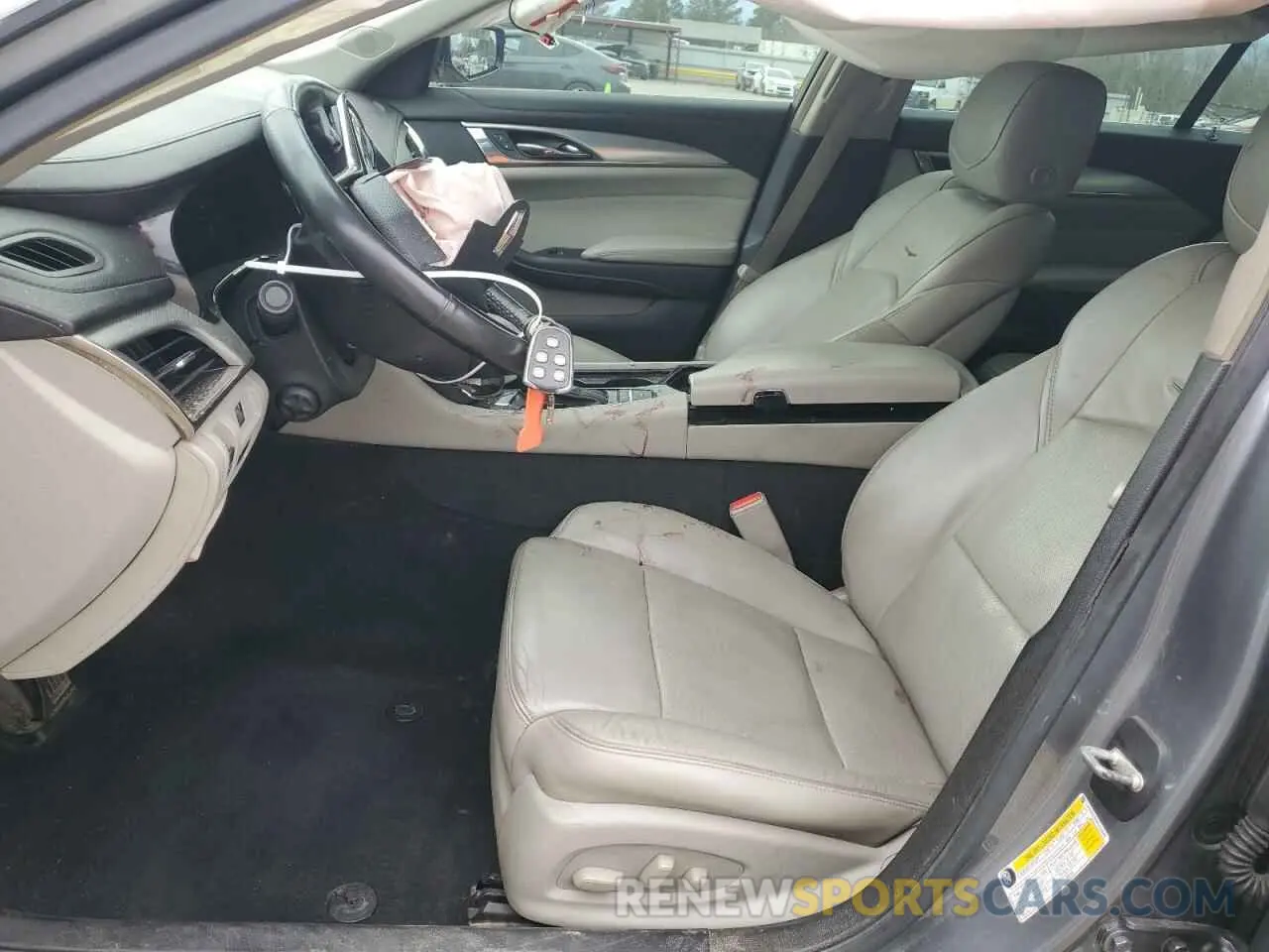 7 fotografías del automóvil dañado 1G6AR5SSXK0126846 CADILLAC CTS 2019