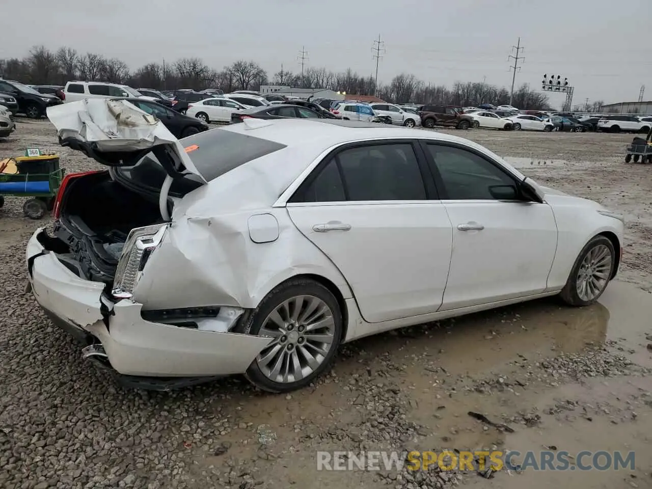 3 fotografías del automóvil dañado 1G6AR5SSXK0132632 CADILLAC CTS 2019