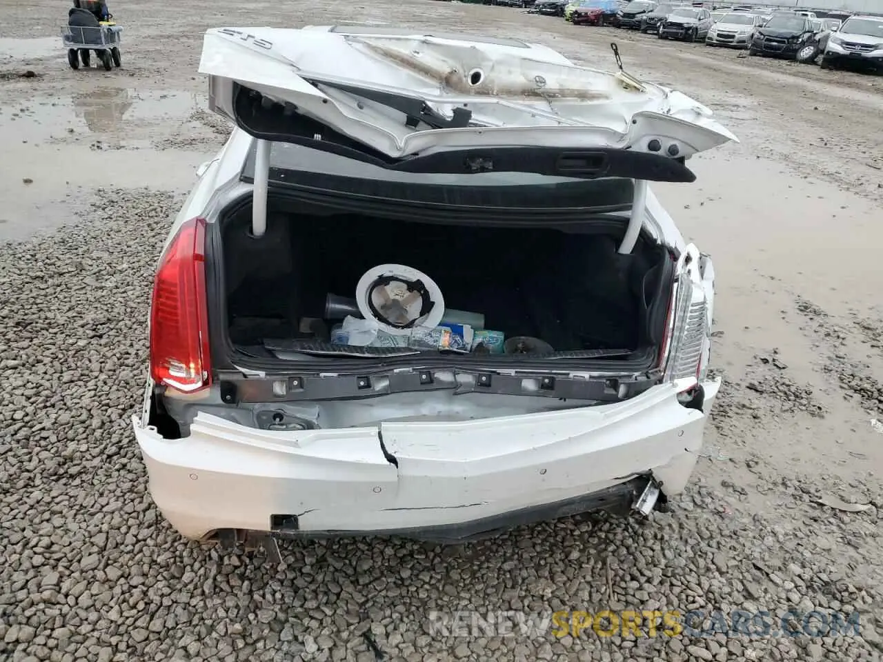 6 fotografías del automóvil dañado 1G6AR5SSXK0132632 CADILLAC CTS 2019