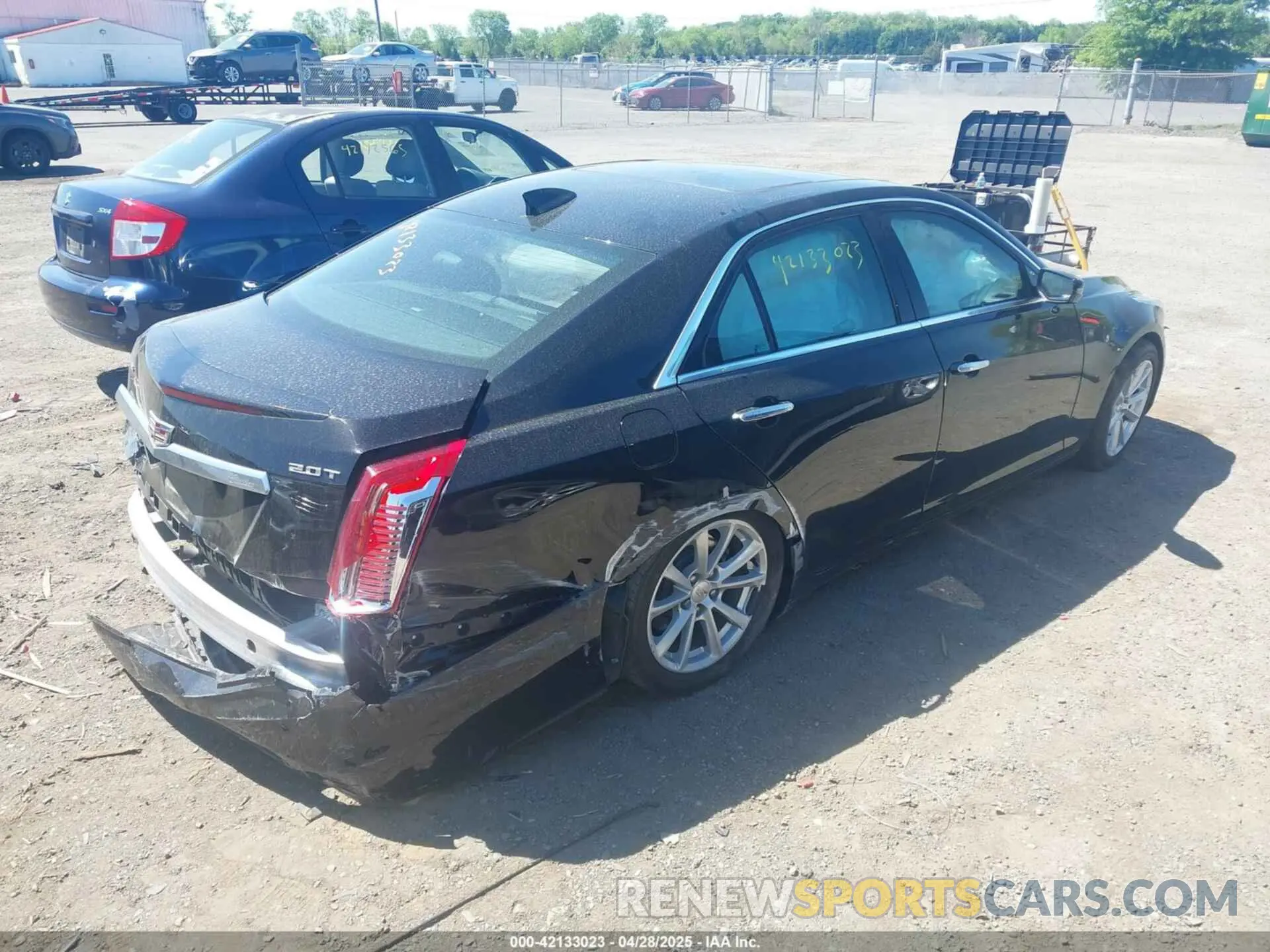 4 fotografías del automóvil dañado 1G6AW5SX5K0138777 CADILLAC CTS 2019