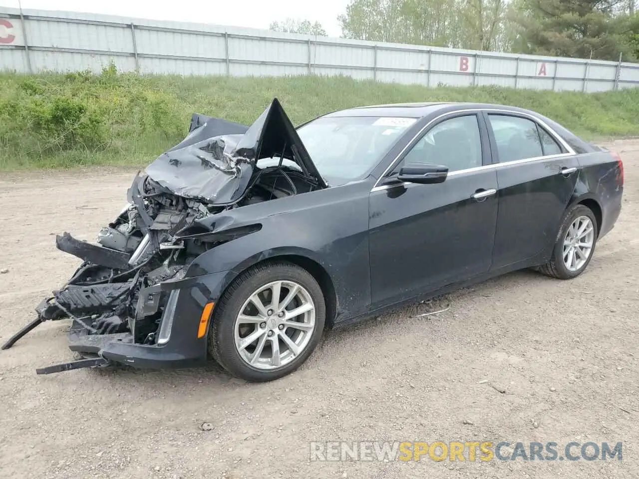 1 fotografías del automóvil dañado 1G6AW5SX7K0112620 CADILLAC CTS 2019