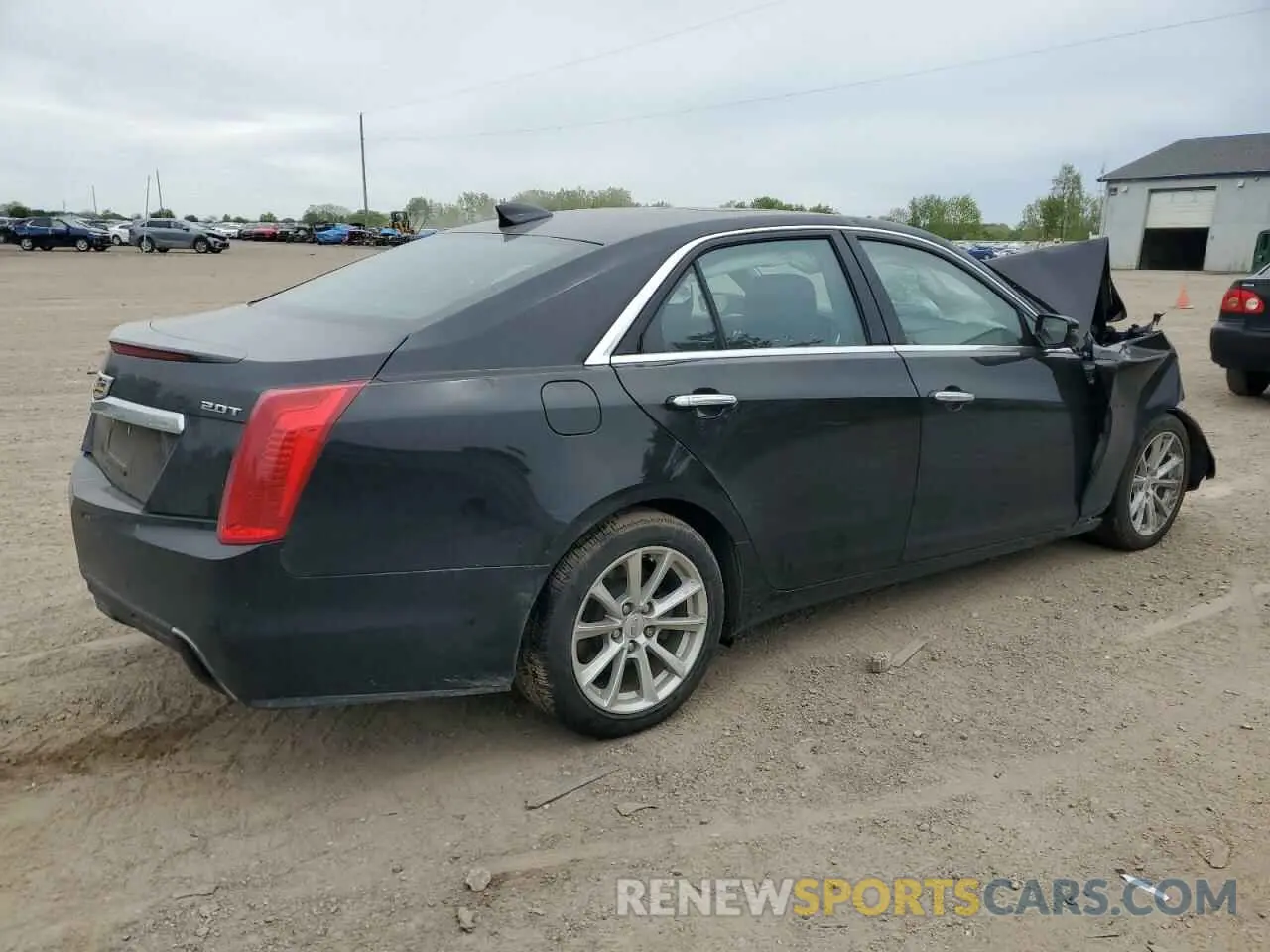 3 fotografías del automóvil dañado 1G6AW5SX7K0112620 CADILLAC CTS 2019