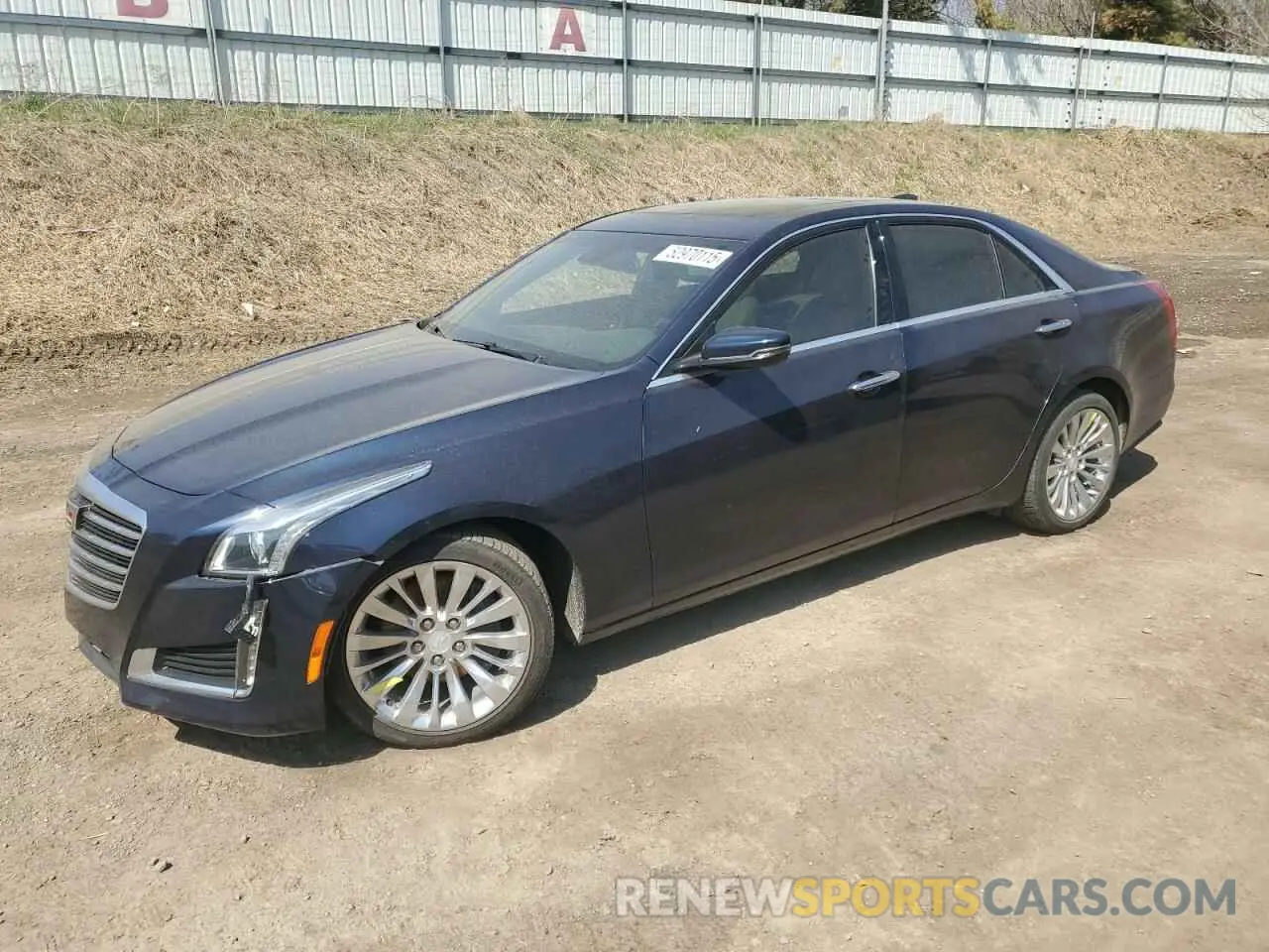 1 fotografías del automóvil dañado 1G6AX5SS1K0101825 CADILLAC CTS 2019