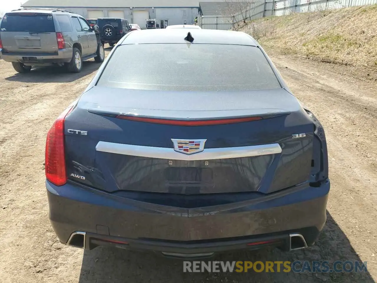 6 fotografías del automóvil dañado 1G6AX5SS1K0101825 CADILLAC CTS 2019