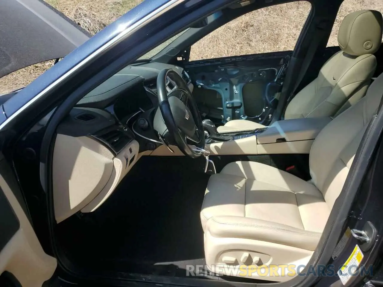 7 fotografías del automóvil dañado 1G6AX5SS1K0101825 CADILLAC CTS 2019