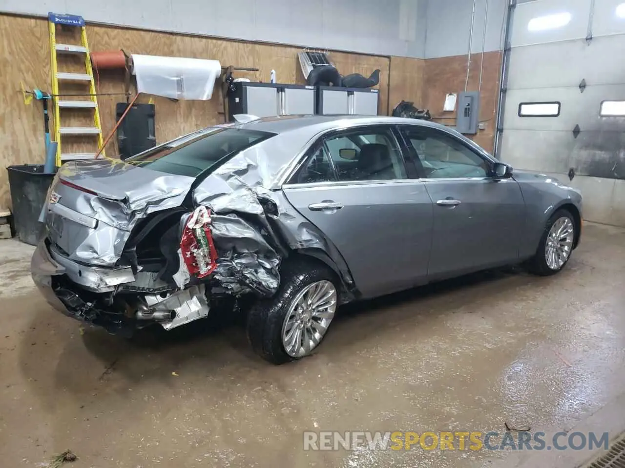3 fotografías del automóvil dañado 1G6AX5SS5K0121561 CADILLAC CTS 2019