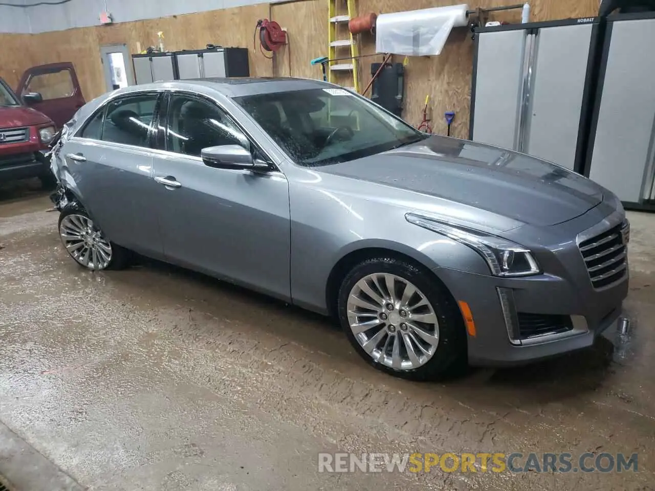 4 fotografías del automóvil dañado 1G6AX5SS5K0121561 CADILLAC CTS 2019