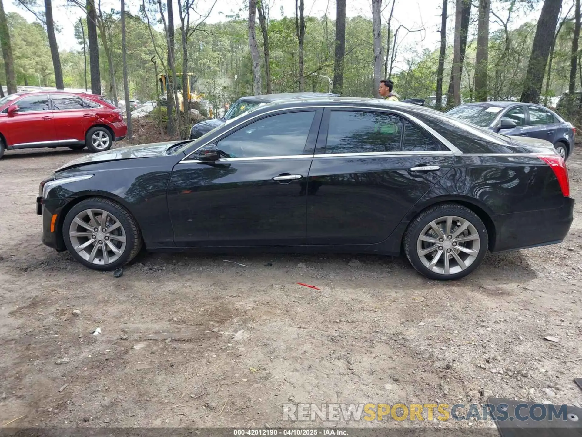 14 fotografías del automóvil dañado 1G6AX5SX4K0147273 CADILLAC CTS 2019