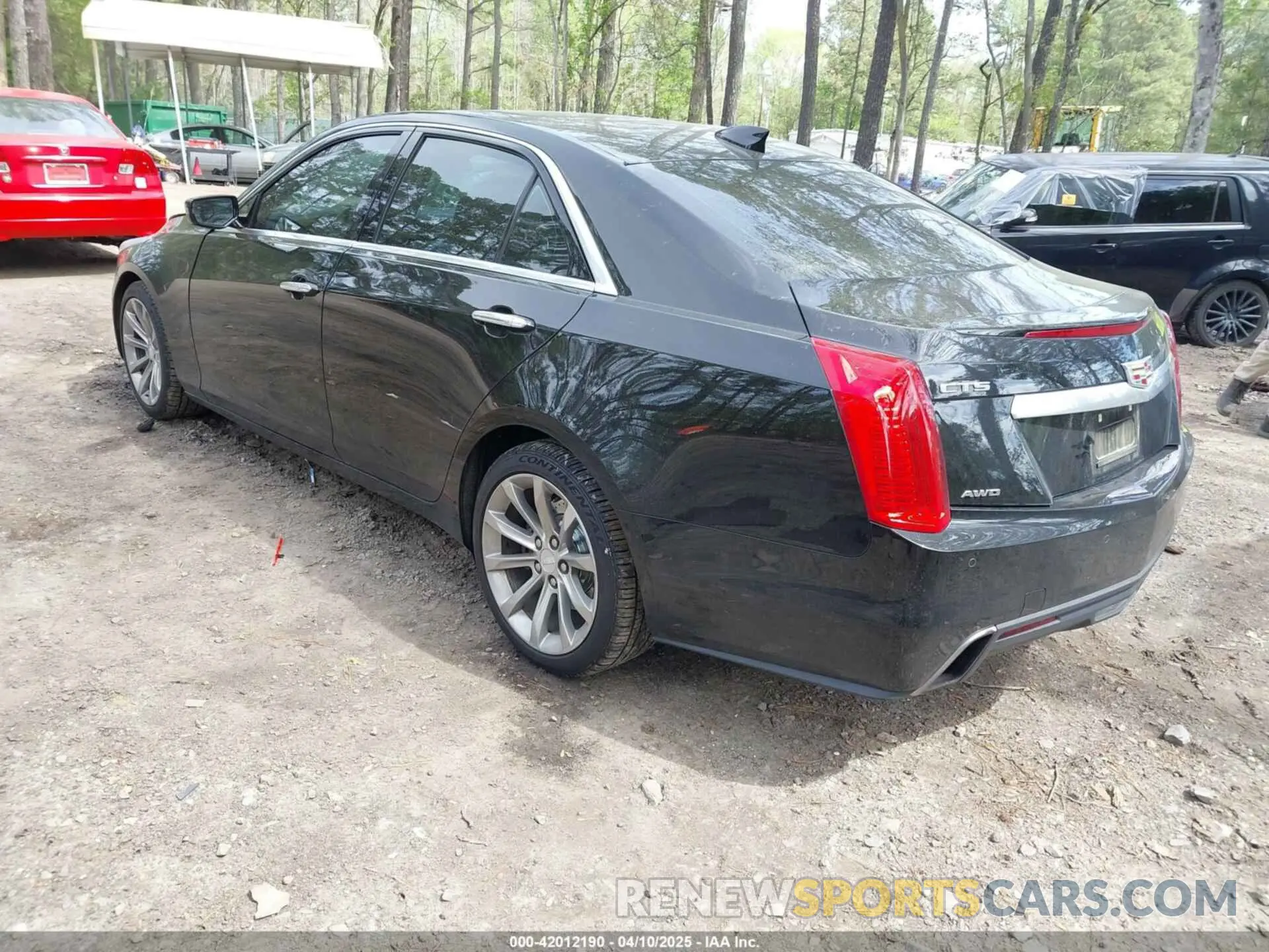 3 fotografías del automóvil dañado 1G6AX5SX4K0147273 CADILLAC CTS 2019