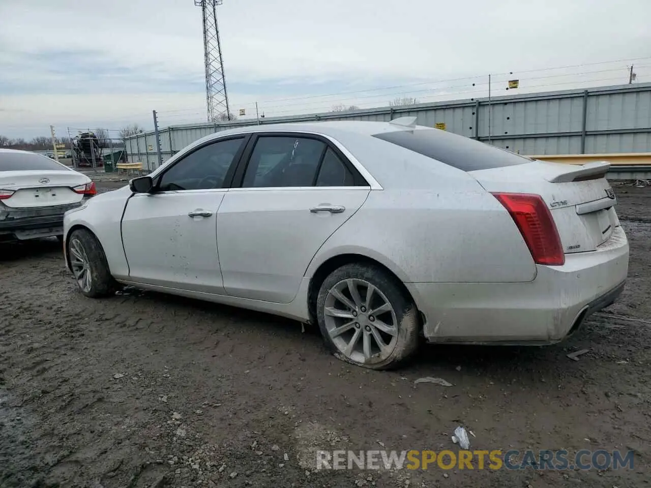 2 fotografías del automóvil dañado 1G6AX5SX5K0107297 CADILLAC CTS 2019